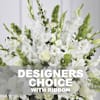 Funeral / Sympathy Bouquet With Ribbon Online