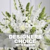 Funeral Sympathy Bouquet with ribbon Online