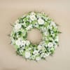 Funeral wreath in white tones Online