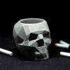 Geometric Skull Plant Holder And Pen Stand - Single Piece Online