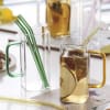 Glass Sipper - Handle And Straw - Transparent - Single Piece Online