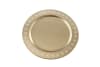 Shop Gold Floral Charger Plate