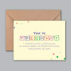 Gift Greeting Card - You're Pregnant