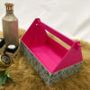 Gift Hamper Basket - Pichwai Garnet Green