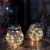 Shop Hanging Glass Ball Light - Solar Powered - Assorted - Set Of 2