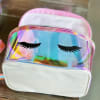 Shop Holographic Unicorn Cosmetic Bag - Assorted - Single Piece