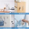 Shop Hooks - Wall And Ceiling - Transparent - Set Of 10