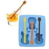 Gift Ice Tray - Guitar