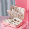 Jewellery Box - Double Layered - Compact - Pink - Single Piece Online