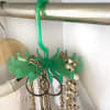 Jewellery Hanger And Organizer - Round - Plastic - Green - Set Of 2 Online