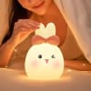 Gift Kitty With Bow Silicon Lamp - Assorted - Single Piece