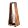 Gift Lantern With Glass - Wooden - Single Piece