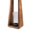 Shop Lantern With Glass - Wooden - Single Piece