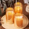 LED Candle - Moving Wick - Amber Gold - Single Piece Online