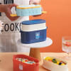 Buy Lunch Box - 2 Tier - Assorted - Single Piece