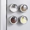 Magnetic Canister With Tray - Stainless Steel - Set Of 4 Online