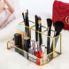 Makeup Organizer - 4 Slots - Glass - Single Piece Online