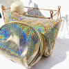 Makeup Pouch - Glitter And Shimmer - Set Of 2 Online