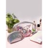 Makeup Pouch - Transparent - Set Of 3 Online