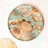 Gift Metal Platter - Bird In Blue - Single Piece