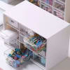 Shop Mini Desk Organizer - 9 Grid - Assorted - Single Piece