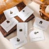 Gift Mini Greeting Card With Charm - Assorted - Single Piece