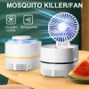 Gift Mini Rechargeable USB Fan And Mosquito Repellent - Assorted- Single Piece