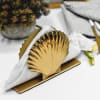 Napkin Holder - Seashell - Gold Online