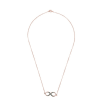 Neck Chain - Infinity - Rose Gold - Green Enamel Online