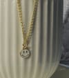 Gift Necklace - Gold Smiley - Single Piece