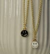 Shop Necklace - Gold Smiley - Single Piece