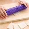 Shop Non-stick Embossing Rolling Pin - Plastic - Assorted - Single Piece