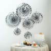 Party Decor - Paper Decoration Fans - Set Of 6 Online