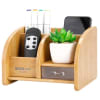 Shop Pen Stand With Organizer - Wood - Single Piece