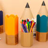 Gift Pencil Shaped Holder - Assorted - Single Piece