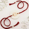 Gift Personalized Initial Rakhi - D