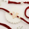 Personalized Initial Rakhi - V Online