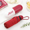 Personalized Red Capsule Umbrella For Her Online