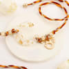 Personalized Resin Initial Rakhi - C Online