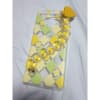 Phone Case With Wrist Strap Chain - Geometric - Yellow Hearts - Single Piece Online