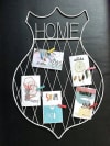 Shop Photo Grid With Clips - Home - Black - Single Piece