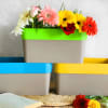 Planter - Two Toned - Rectangular - Single Piece Online
