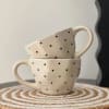 Buy Polka Dot Ceramic Mug - Assorted - Single Piece