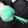 Pompom Keychain - Mint Green Online