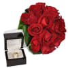 Red Roses bridal bouquet Online