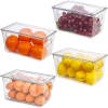 Refrigerator Organizer With Lids - Assorted - Single Piece Online