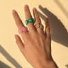 Rings - Oopsy Daisy - Set Of 3 Online