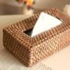 Gift Rustic Cane Tissue Holder