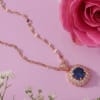 Sapphire Pendant Chain Online