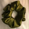 Gift Scrunchies - Jumbo - Olives And Marigold - Set Of 5